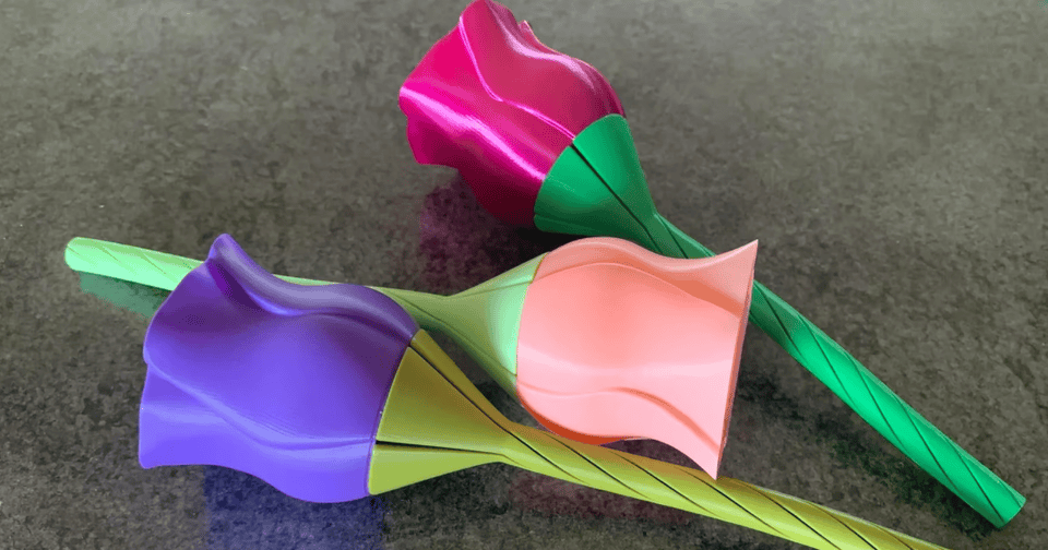 2024年5個(gè)最佳3D打印創(chuàng)意花朵