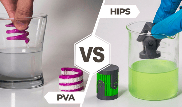 PVA 與 HIPS：選擇哪種3D打印支撐材質(zhì)？