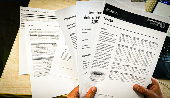 如何以及為何閱讀3D打印線材技術數據表？ - 圖片