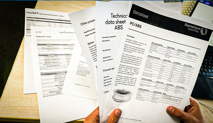 如何以及為何閱讀3D打印線材技術(shù)數(shù)據(jù)表？