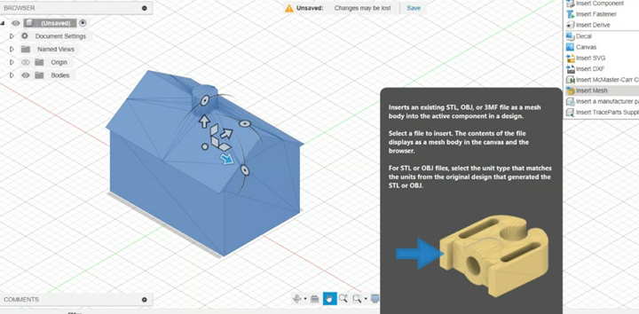如何將STL文件轉(zhuǎn)換為STEP？