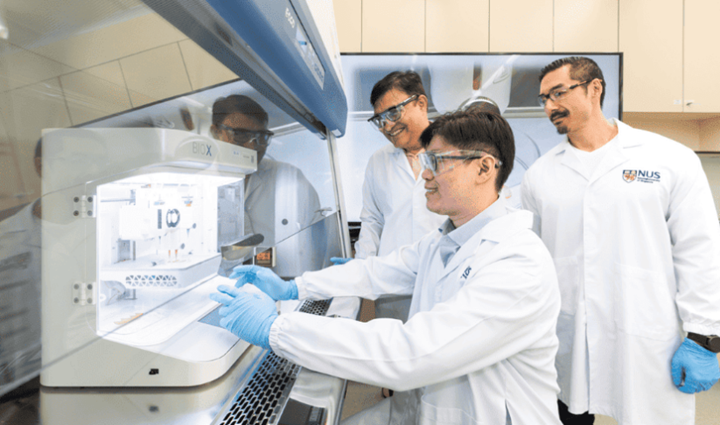 新加坡研究人員利用人工智能和3D生物打印定制口腔移植