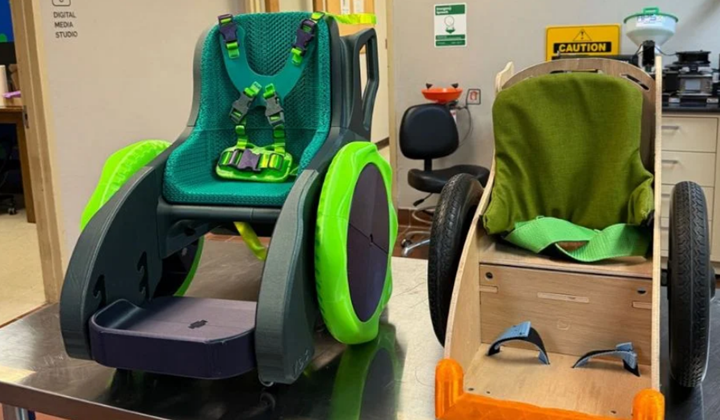 第一款全3D打印兒童輪椅