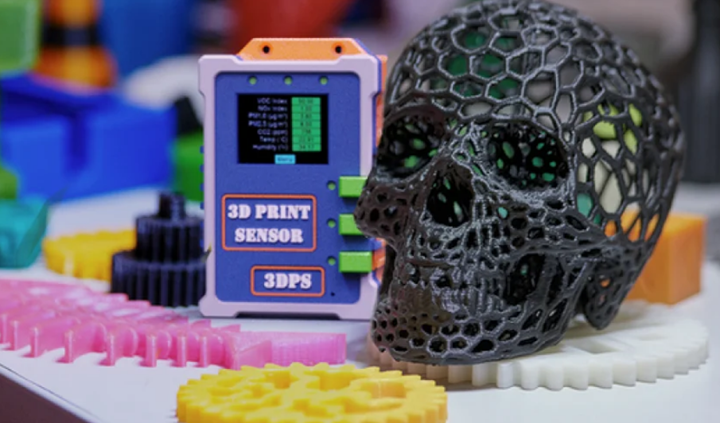 3D打印傳感器：專為3D打印設(shè)計(jì)的空氣質(zhì)量傳感器 - 圖片