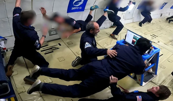 3D打印機在拋物線飛行中測試成功