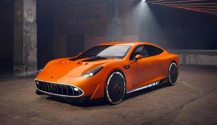 梅賽德斯的新款A(yù)MG GT XX概念車依靠3D打印