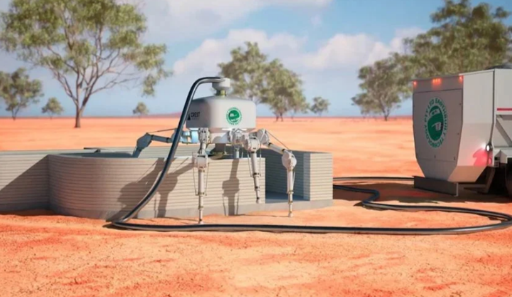 可以在一天內(nèi)3D打印一棟房子的機(jī)器人 - 圖片