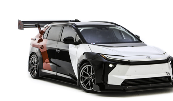 以3D打印為核心，豐田發(fā)布400匹純電概念賽車bZ Time Attack - 圖片