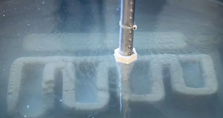 水下直接3D打印混凝土