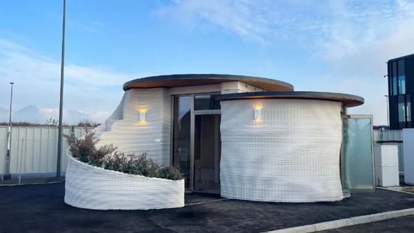 米蘭機(jī)場迎來首座3D打印建筑