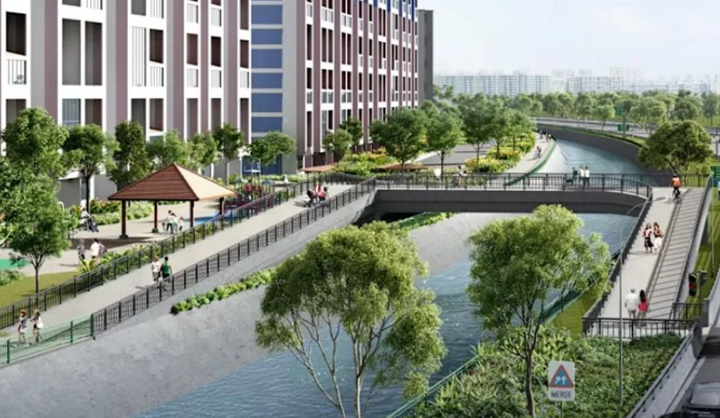 新加坡首座3D打印人行橋