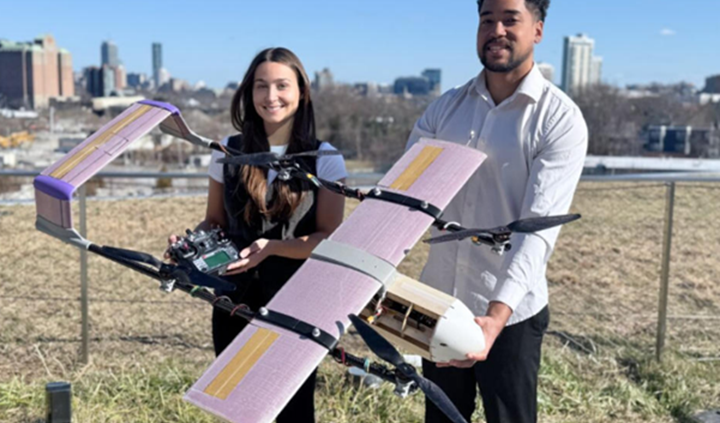 哈佛大學(xué)學(xué)生3D打印垂直起降無(wú)人機(jī)，追蹤鯨魚(yú)種群 - 圖片