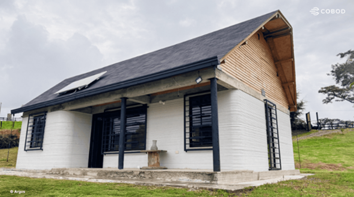 南美洲首個(gè)3D打印社會(huì)住房落地：63平方米，16小時(shí)，材料成本降20%