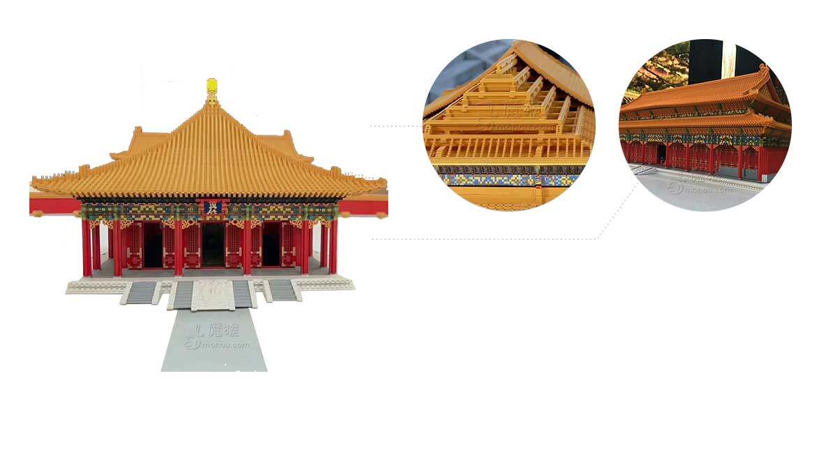 故宫模型真的好吗 3d立体拼图模型北京故宫哪