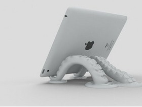 3D打印章鱼片ipad架