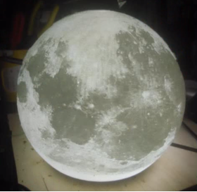 月球燈——3D打印模型